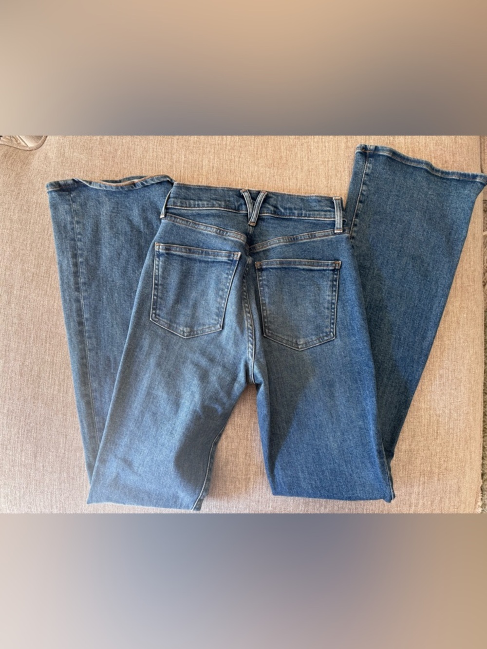Veronica Beard Beverly Skinny-Flare Jean size 26 Sedona River - Picture 4 of 8